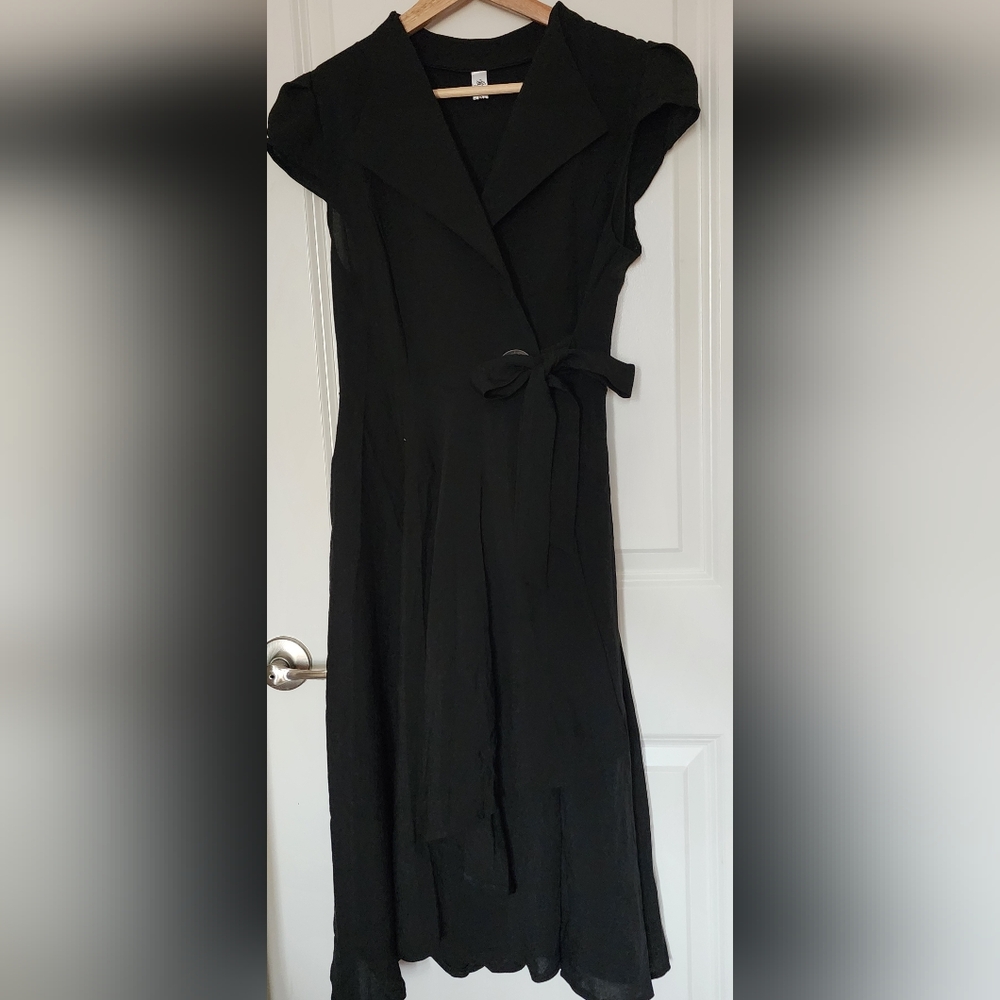 Wrap Dress - Black